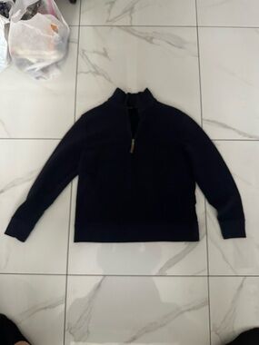 Banana Republic Men’s Half-Zip Sweater - Navy